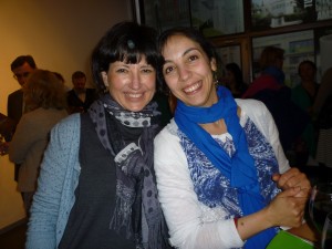 Kapka Kassabova and Rachida Lamrabet in Brussels